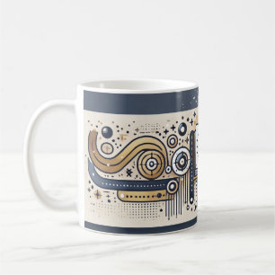 Caneca De Café Onde a sabedoria do Eterno se encontra com a Desig