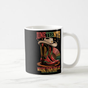 Caneca De Café Onde Eles Fãs Na 12 De Junta, A Cowgirl Se Inicia