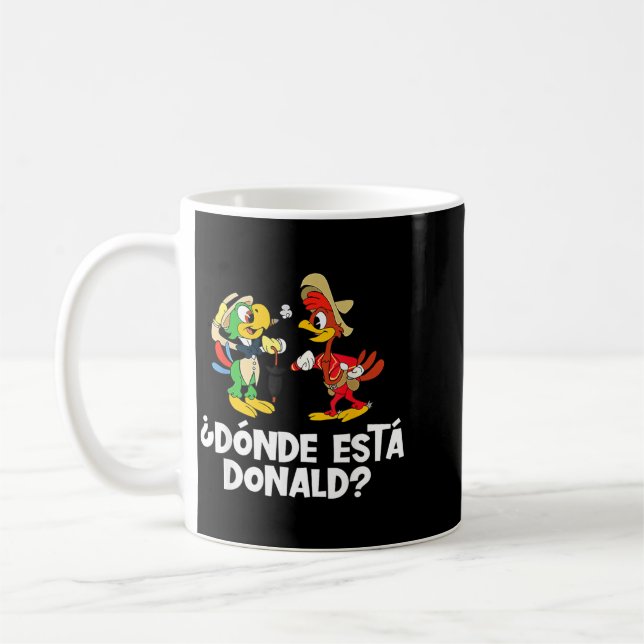 Caneca De Café Onde está Donald (Esquerda)