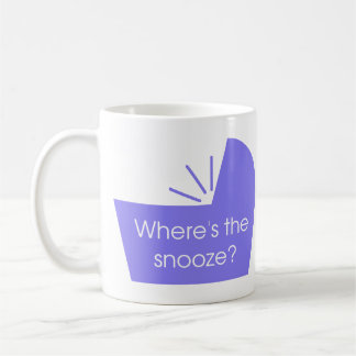 Caneca De Café Onde está o botão Snooze?