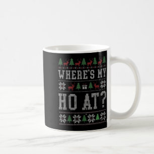 Caneca De Café Onde Estão Meus Amigos Casal Natal Feio
