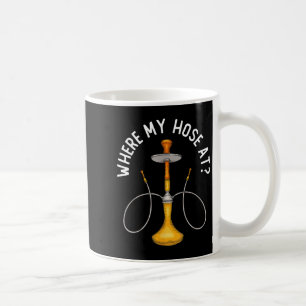 Caneca De Café Onde Minha Mão Na Engraçada Hookah Fumando Shisha