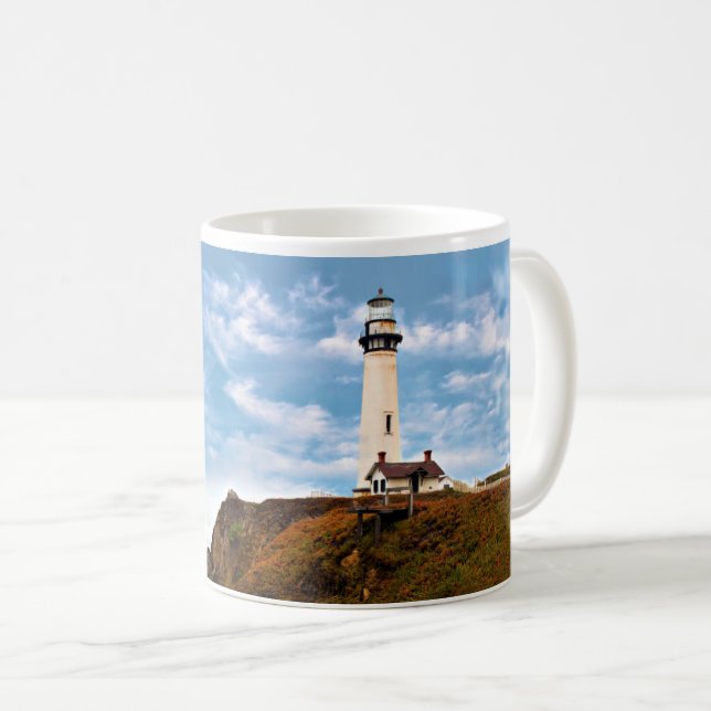 Caneca De Café Onde o céu se encontra no mar (Frente Esquerda)