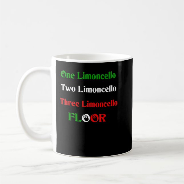 Caneca De Café One Limoncello (licor italiano) (Esquerda)
