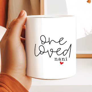 Caneca De Café One Loved Nani
