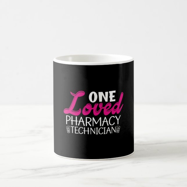 Caneca De Café One Loved Pharmacy Technician Medicine Pharmacist (Centro)