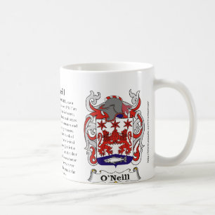 Caneca De Café O'Neill, a origem, significado e a crista
