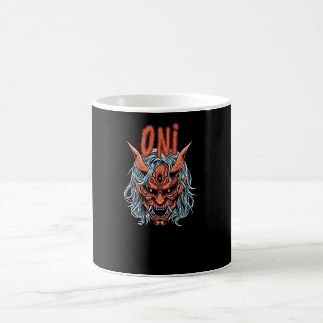 Caneca De Café Oni Mask (Centro)