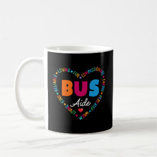 Caneca De Café Ônibus Aide Esquadrão De Volta À Escola Para Equip