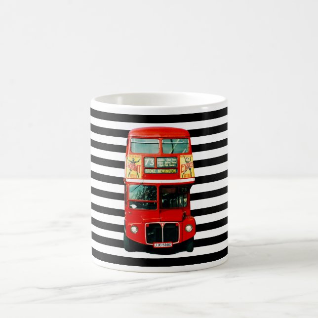 Caneca De Café Ônibus londrino num Mug (Centro)