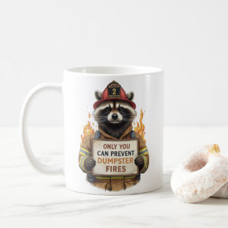 Caneca De Café Only You Can Prevent Dumpster Fires