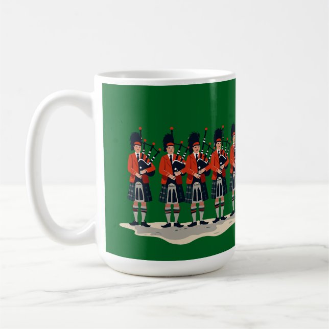 Caneca De Café Onze Pipers Os Apóstolos Fiéis Cortados 2 (Esquerda)