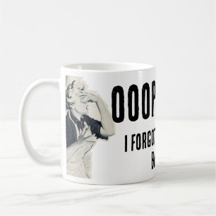 Caneca De Café Opa! Eu esqueci de ter um bebê