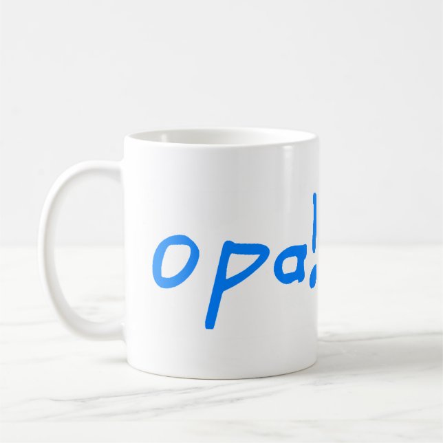 Caneca De Café opa z (Esquerda)
