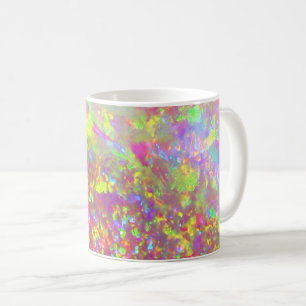 Caneca De Café Opala Brasileira Falln Rainbow