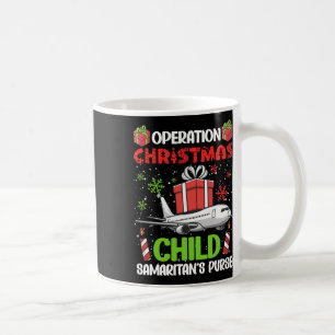 Caneca De Café Operação A Bolsa de Natal da Criança Smaritan Engr