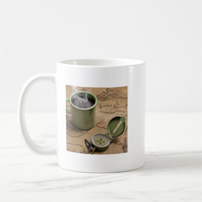 Caneca De Café Operação: Acordar de manhã (Esquerda)