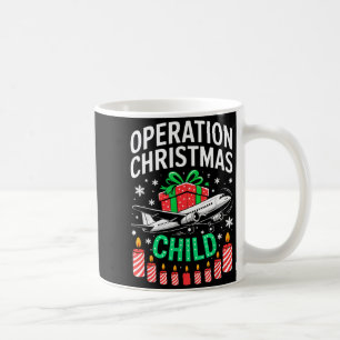 Caneca De Café Operação Criança de Natal Correspondência Familiar