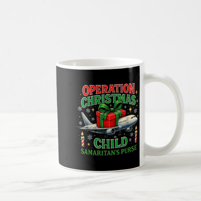 Caneca De Café Operação Criança de Natal Projeto Bolsa do Samarit (Direita)