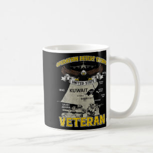 Caneca De Café Operação Desert Storm Ods Veteran Iraque Vintage G