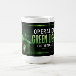 Caneca De Café Operação Luz Verde para Veteranos London Bridge