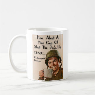 Caneca De Café OPERAÇÃO PMF - stfu-copo