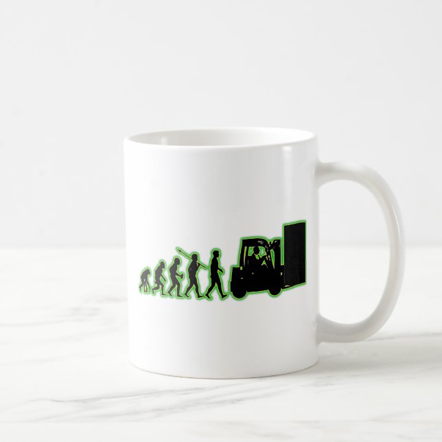 Caneca De Café Operador da empilhadeira (Direita)