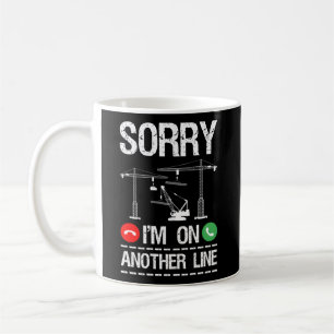 Caneca De Café Operador de Construção - Equipamento pesado