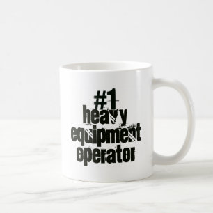 Caneca De Café Operador de equipamento pesado