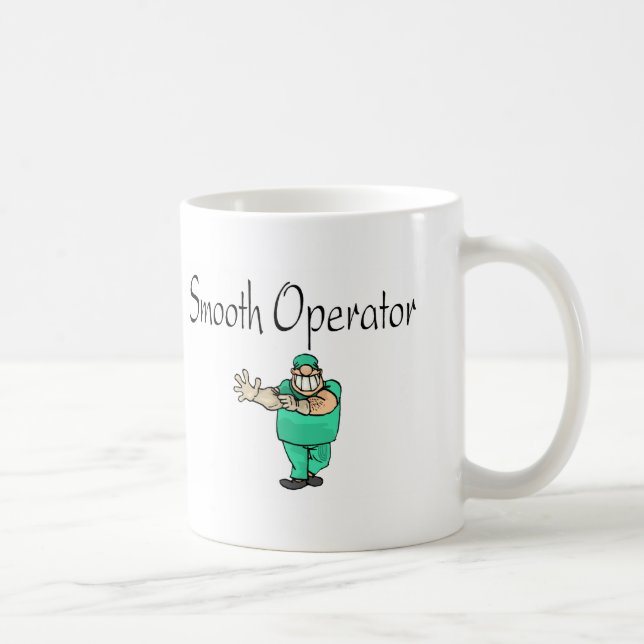 Caneca De Café Operador liso (Direita)