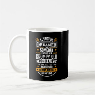 Caneca De Café Operadora de maquinaria mecânica engraçada