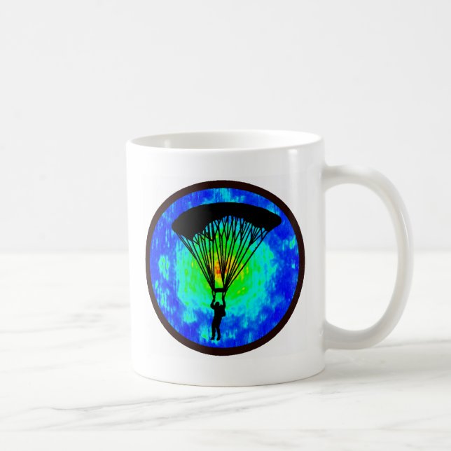 CANECA DE CAFÉ OPINIÃO DA TERRA DE SKYDIVING (Direita)