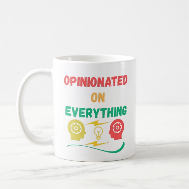Caneca De Café Opinião Sobre Tudo O Café Mug (Esquerda)