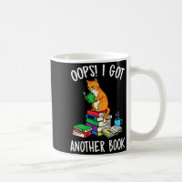 Ops, eu tenho outro livro leitor de gato engraçado