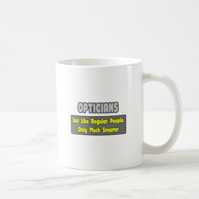 Caneca De Café Ópticos... Mais inteligente (Direita)
