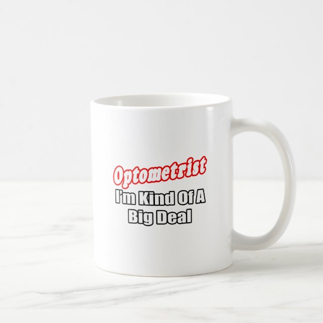 Caneca De Café Optometrista...Grande negócio (Direita)
