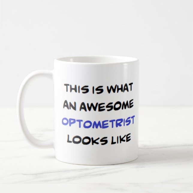 Caneca De Café optometrista, incrível (Esquerda)