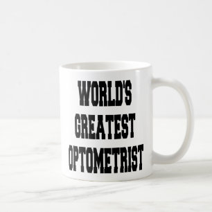 Caneca De Café Optometrista Maior do Mundo