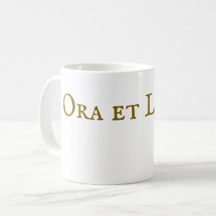 Caneca De Café Ora et Labora Coffee Mug