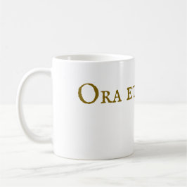 Caneca De Café Ora et Labora Coffee Mug