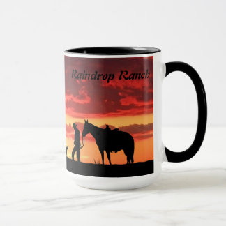 Caneca de Café Oração de Cowboy