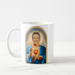 Caneca De Café Oração de São Gavin Newsom