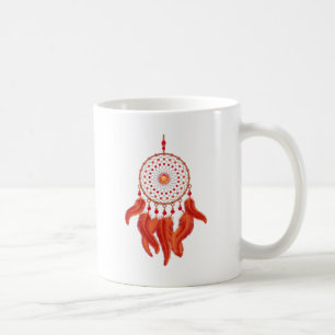 Caneca De Café Orange Dream Catcher