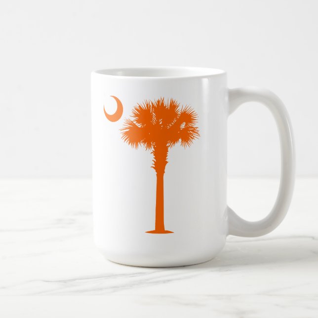 Caneca De Café Orange Palmetto (Direita)