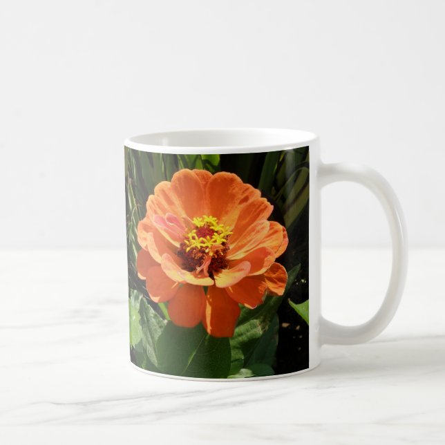 Caneca De Café Orange Zinnia Mug (Direita)