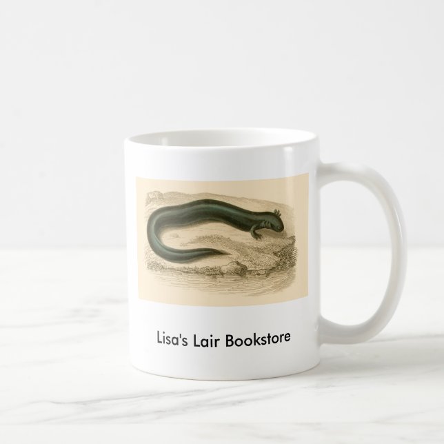 Caneca De Café Orbigny - salamandra - Promo do lacertina da (Direita)