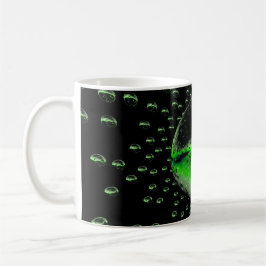Caneca De Café Órbitos De Alienígena Estranhos Emitindo Uma Luz V