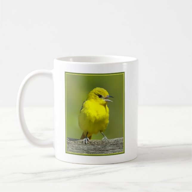 Caneca De Café Orchard Oriole - Fotografia Original (Esquerda)