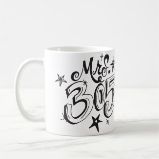 Caneca De Café Ordem feita sob encomenda - "Sra. 305"