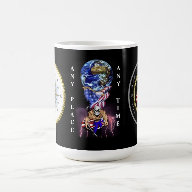 CANECA DE CAFÉ ORDEM MILITAR DOS LEATHERNECKS (Centro)
